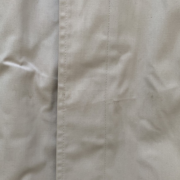 London Fog Vintage Heavy Plush Lined Trench Coat - Picture 11 of 17